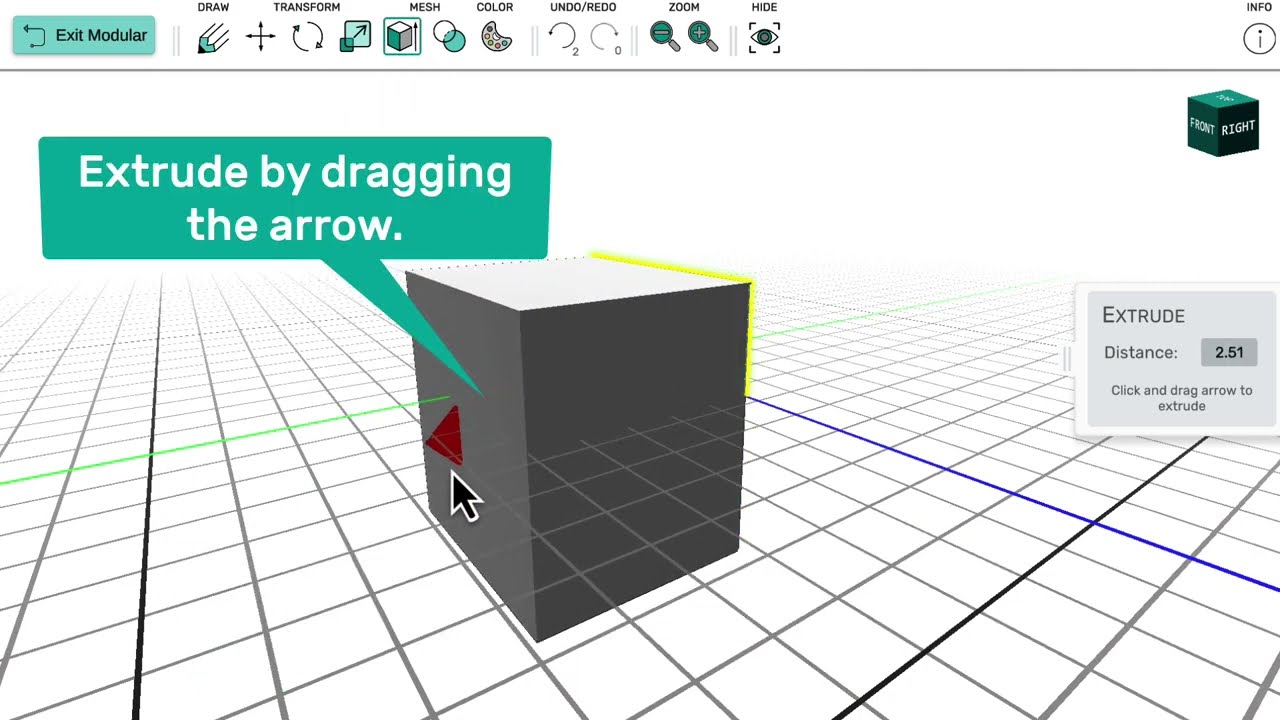 Extrude Tool Tutorial: Makers Empire Advanced Module