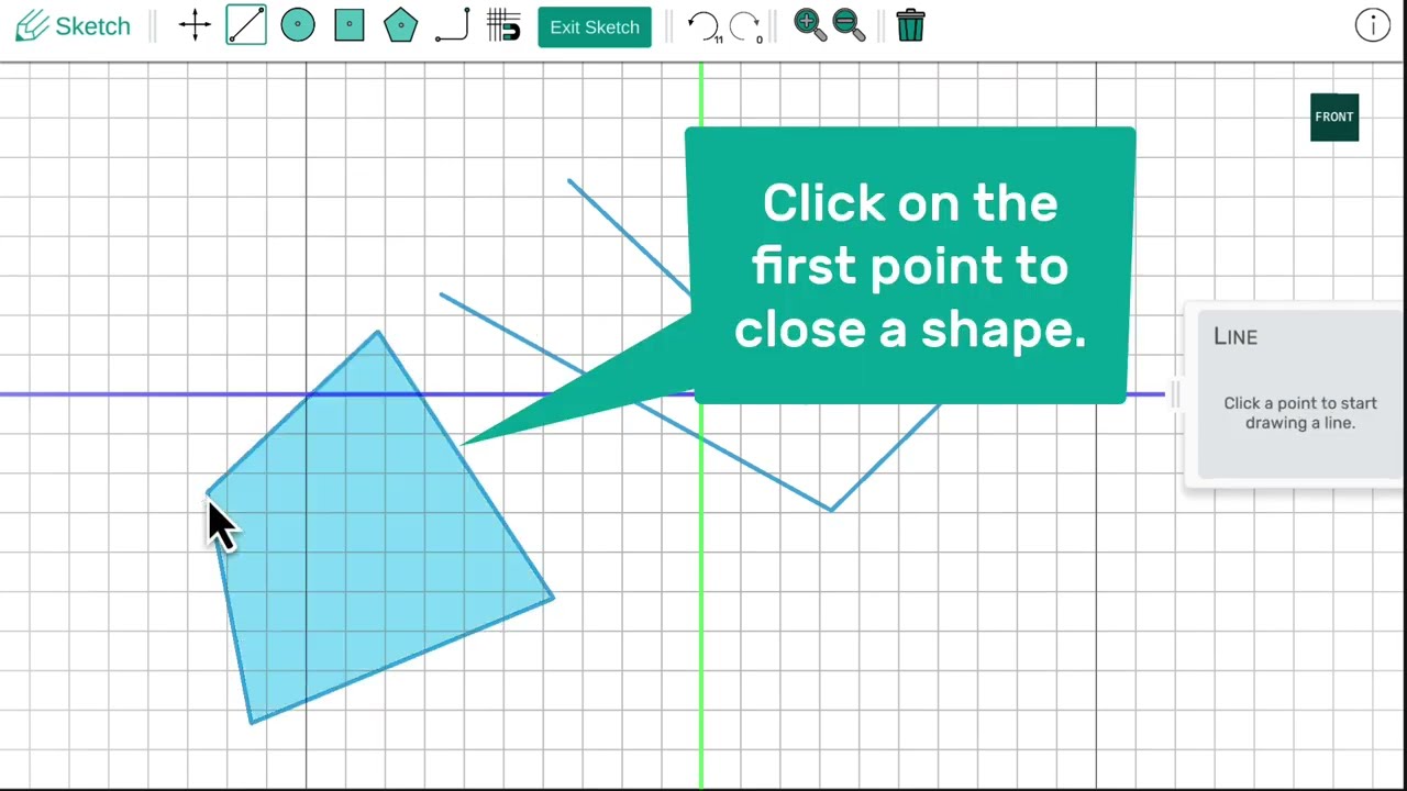 Line Tool Tutorial: Makers Empire Advanced Module